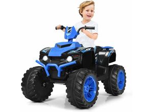 0661706158442 - 12V Elektro Kinderquad mit Scheinwerfer Mini Elektroquad mit Musik & Hupe 4 Raeder Kinder Quad 28-5 km h Kindermotorrad Kinderauto Elektroauto