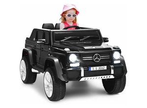 0661706165068 - Kinder Elektroauto Mercedes Benz Kinderauto mit 24 Ghz Fernbedienung Softstart 2-Stufige Geschwindigkeit usb MP3 LED-Licht Sicherheitsgurt