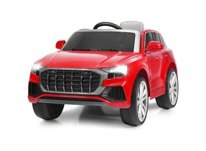 0661706166737 - Elektro Kinderauto Audi Q8 Kinderfahrzeug für Kinder 3 - 5 km h 3 Farben E-Auto mit led Fernbedienung 2 Tempo usb MP3 Sicherheitsgurt