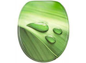 0661799914260 - WC-Sitz Green Leaf - Premium Toilettendeckel direkt vom Hersteller