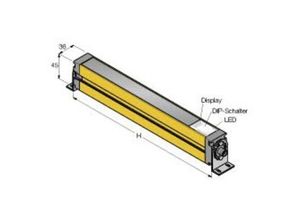 0662488723835 - Schutzfeldhöhe 750 mm TURCK SLSP14-750Q88 SLSP14-750Q88 Perso nenschutz Lichtvorhang