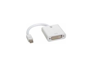 0662919044768 - CBL-MD1WHT-5E - Videokabeladapter (Mini DisplayPort dvi-d Stecker Stecker Buchse Buchse) Farbe Weiß - V7