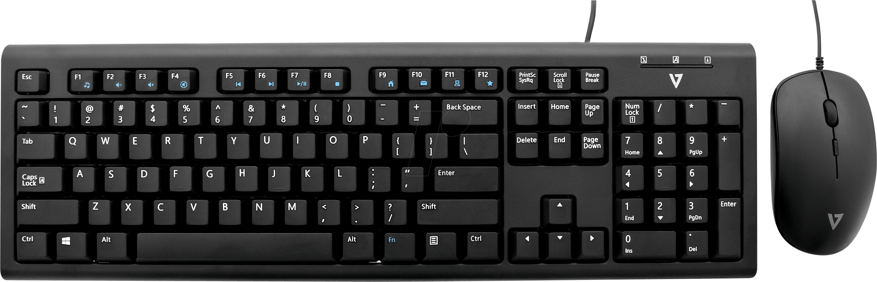 0662919096293 - CKU200USE - Tastatur- Maus-Kombination USB mit US-Layout