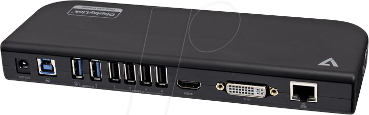 0662919114928 - USB DOCKING STATION DUALDISPLAY 2K RESOLUTION 6 USBPORTSETHERNET (UDDS2)