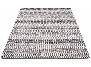 0663140476229 - Teppich CARPET CITY Moda 1131 Teppiche Gr B L 190 cm x 280 cm 11 mm 1 St grau Esszimmerteppiche