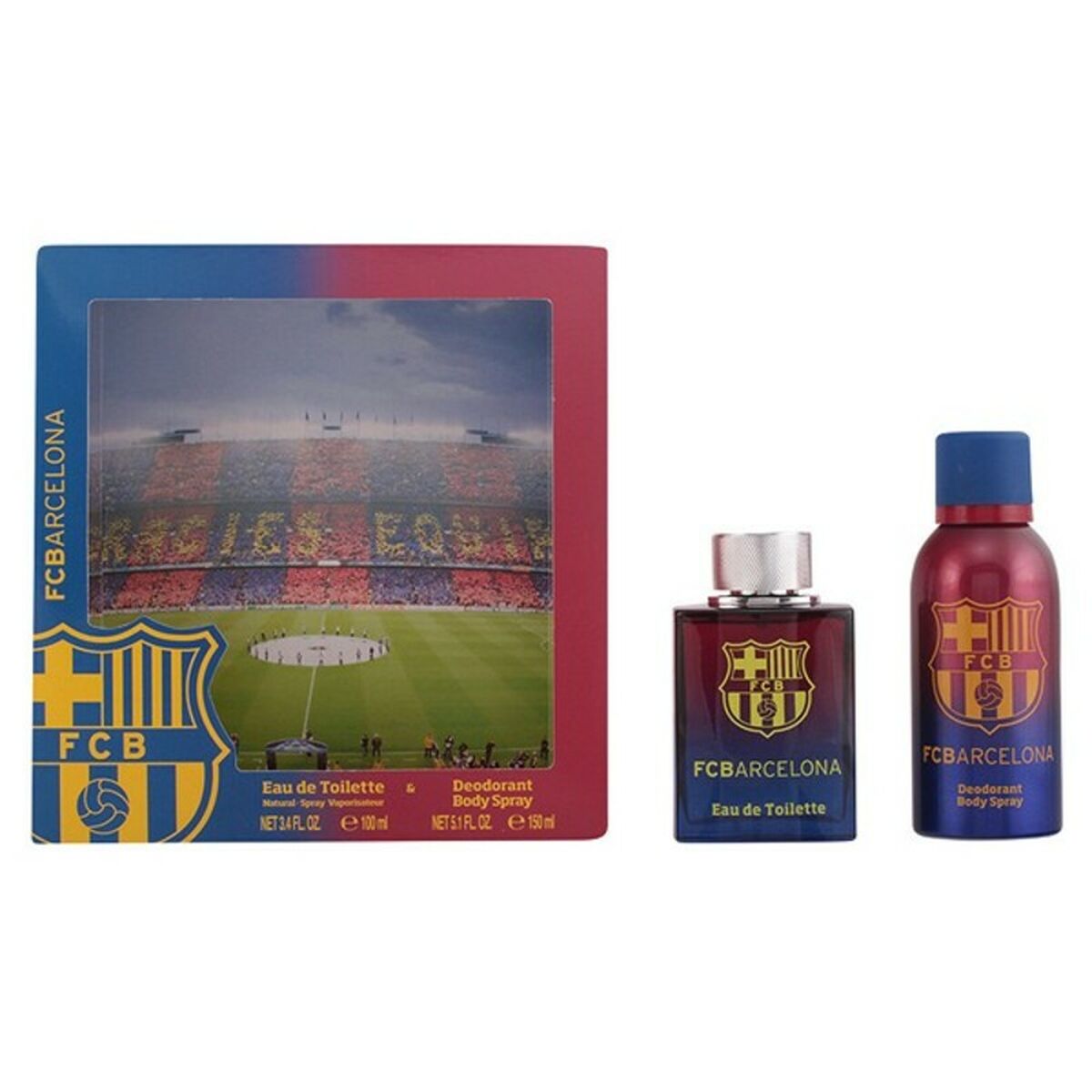 0663350054668 - Set mit Herrenparfüm FC Barcelona 244151 (2 pcs) 2 Stücke