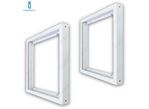 0664213400806 - Aigostar - quadratischer rahmen für led-panel 60x60 cm rahmenstütze 2 stücke