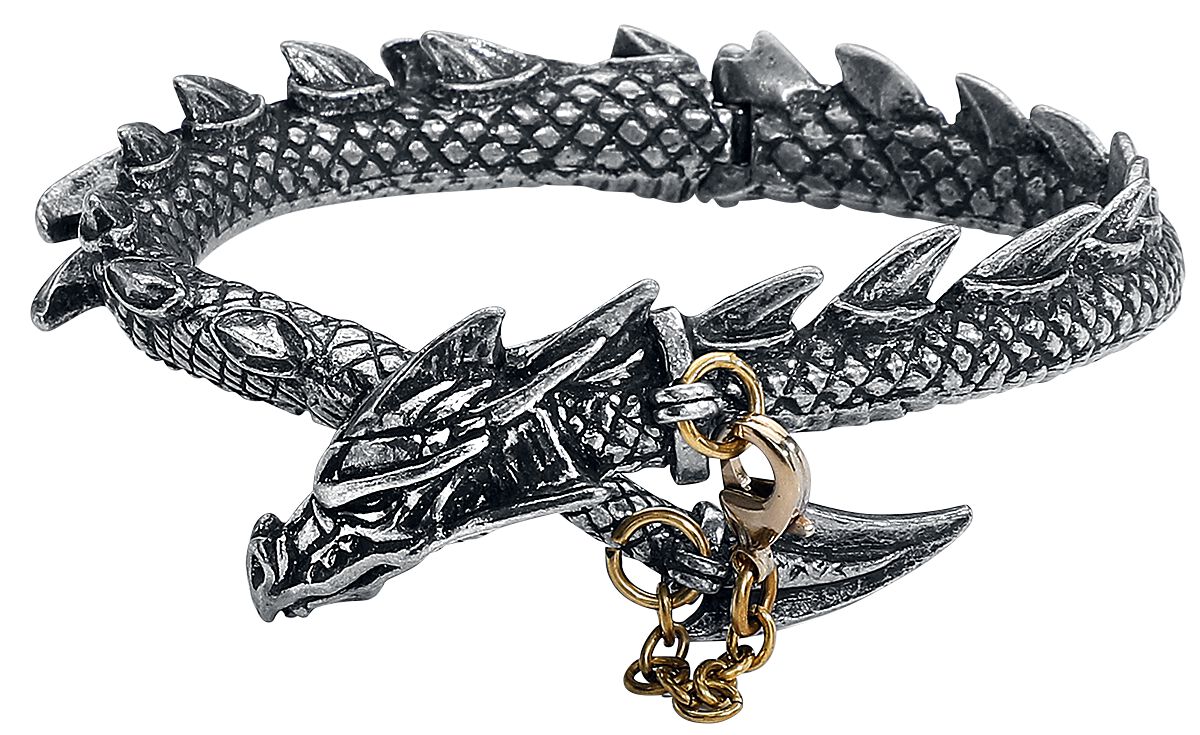 0664427047071 - Dragons Lure Armband silberfarben