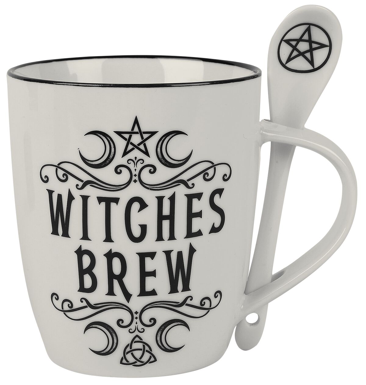 0664427051344 - Witches Brew Tasse weiß schwarz