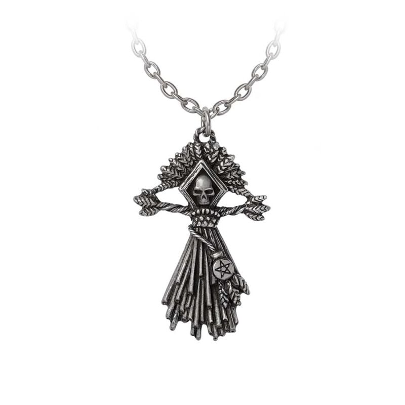 0664427054666 - Corn Witch Pendant Halskette silberfarben