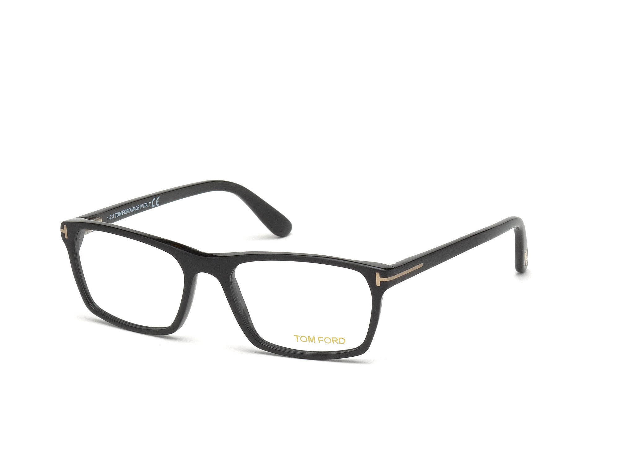 0664689617135 - TOM FORD Herren FT5295 2 Rahmen von BRILLEN Acetat Schwarz  Geometrisch Normal