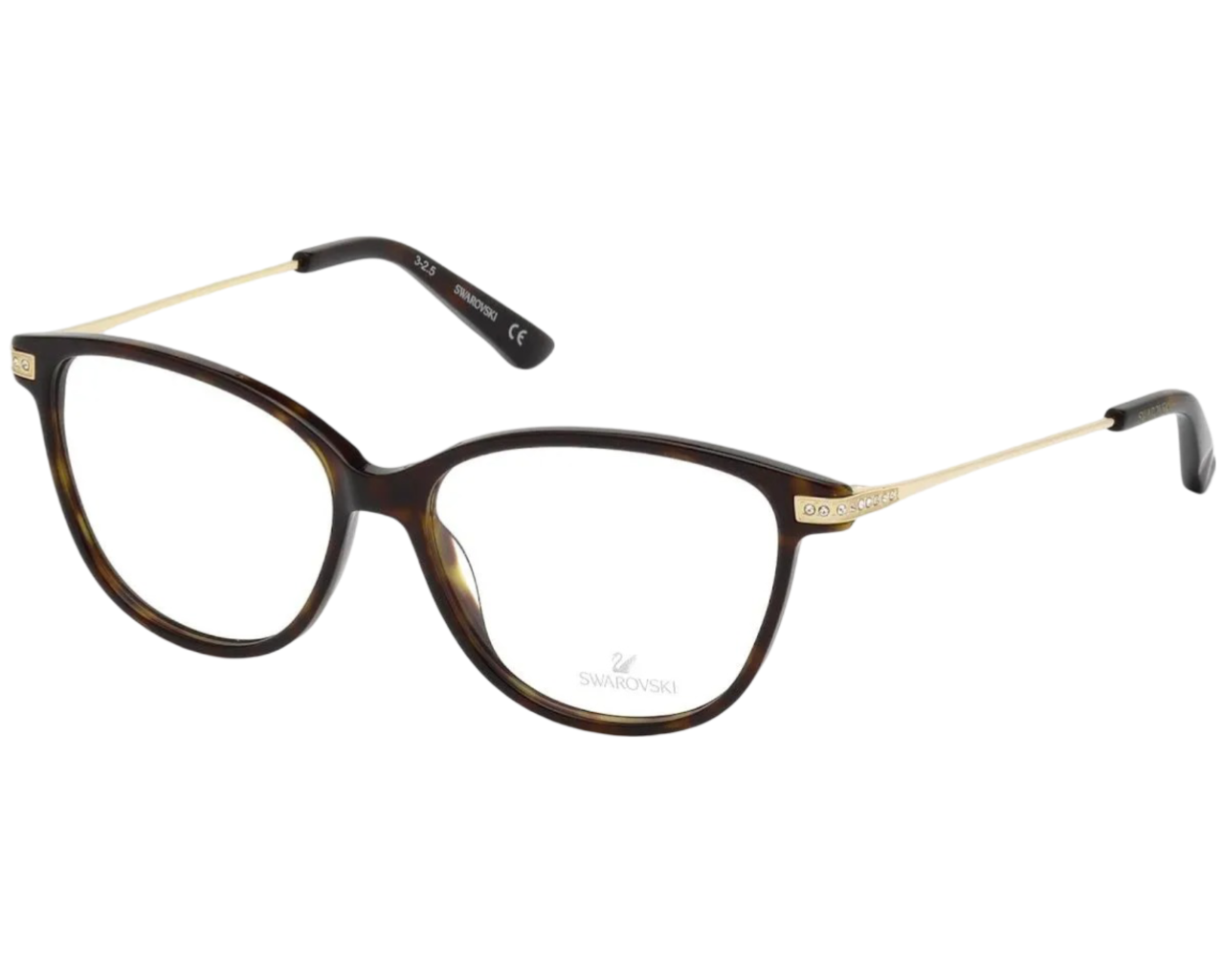 0664689767045 - Damen SK5181 052 Rahmen von BRILLEN Steckdose Acetat Havanna  Cat Eye