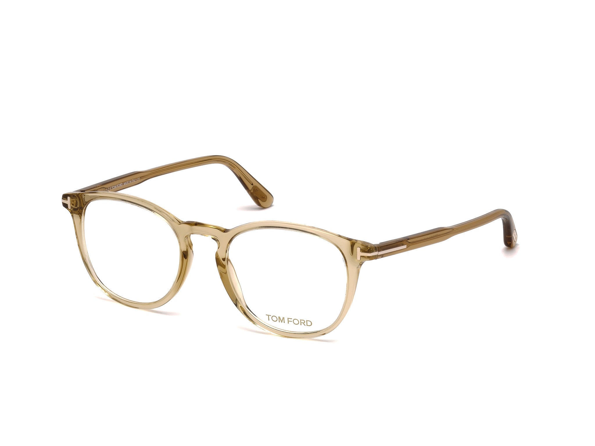 0664689800063 - TOM FORD Unisex Ft5401 045 Rahmen von BRILLEN Acetat Braun  Kreisel Normal