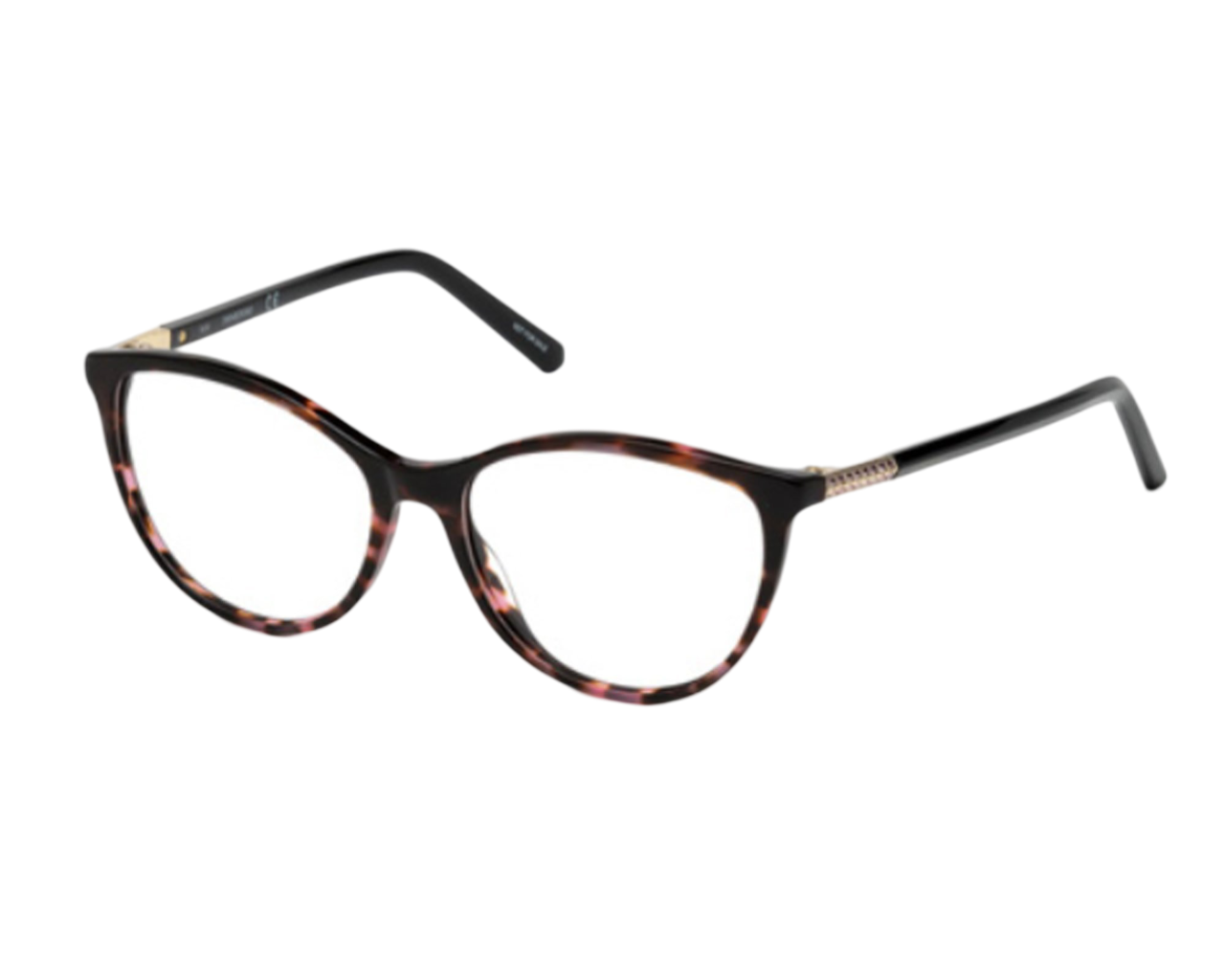 0664689889976 - Damen SK5240 055 Rahmen von BRILLEN Steckdose Acetat Havanna  Cat Eye