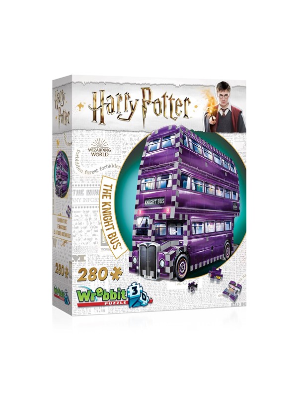 0665541005077 - Wrebbit Puzzle 3D - Der Fahrende Ritter - Harry Potter   The Knight Bus - Harry Potter (Puzzle)