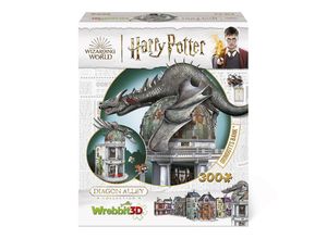 0665541005145 - Wrebbit 3D Harry Potter Diagon Alley Collection Gringotts Bank (300) 3D Puzzle