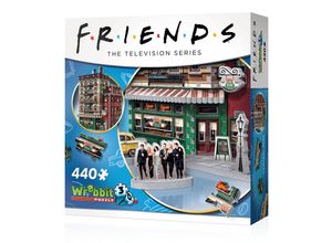 0665541010156 - Wrebbit 3D Friends Central Perk (440) 3D Puzzle