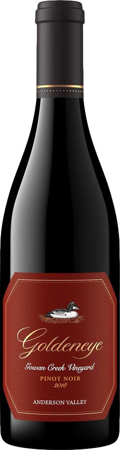 0669576018217 -  Goldeneye Gowan Creek Pinot Noir 2018
