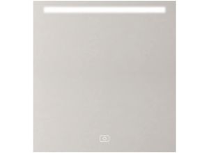 0670036572842 - LED-Lichtspiegel NOBILIA ELEMENTS Spiegel farblos (glas) Flächenspiegel mit LED-Lichtfenster 80cm