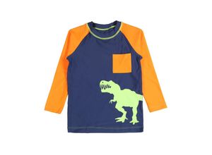 0671374613334 - - Badeshirt COLOURBLOCK DINO in patriot blue Gr116