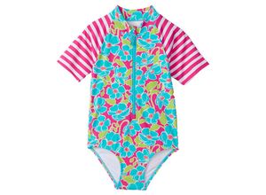 0671374771133 - - Kurzarm-Badeanzug FLOATING POPPIES in bunt Gr98