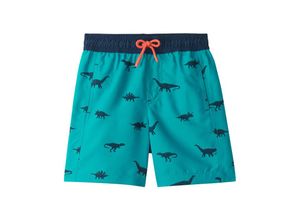 0671374775735 - - Badeshorts DINOS in türkis Gr146 152