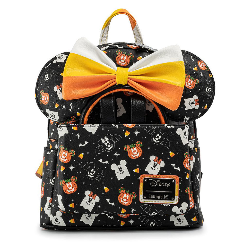 0671803378933 - Rucksack mit Stirnband Mädchen Disney Mickey and minnie Spooky Halloween