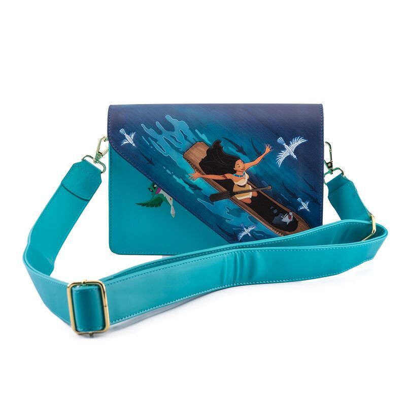 0671803385573 - Schultertasche für Mädchen Disney Pocahontas Just Around the River