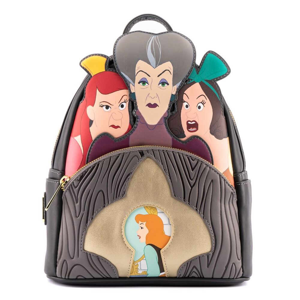 0671803386280 - Rucksack Mädchen Disney Cinderella Evil Stepmother and Stepsisters Villains