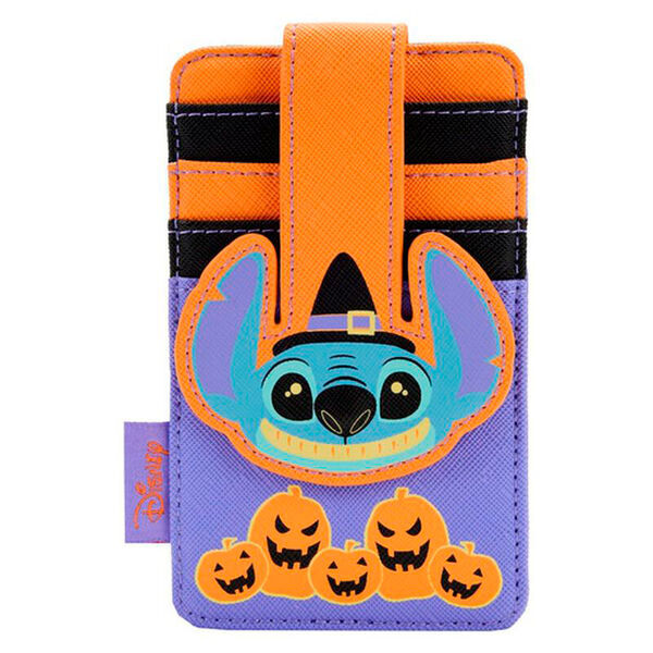 0671803427549 - Lilo & Stitch Loungefly - Halloween (Glow in the Dark) Geldbörse multicolor