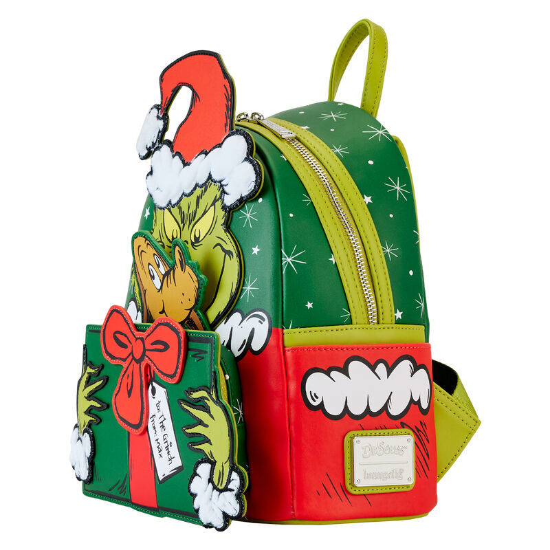 0671803473713 - Rucksack Mädchen Dr Seuss How the Grinch Stole Christmas! Santa