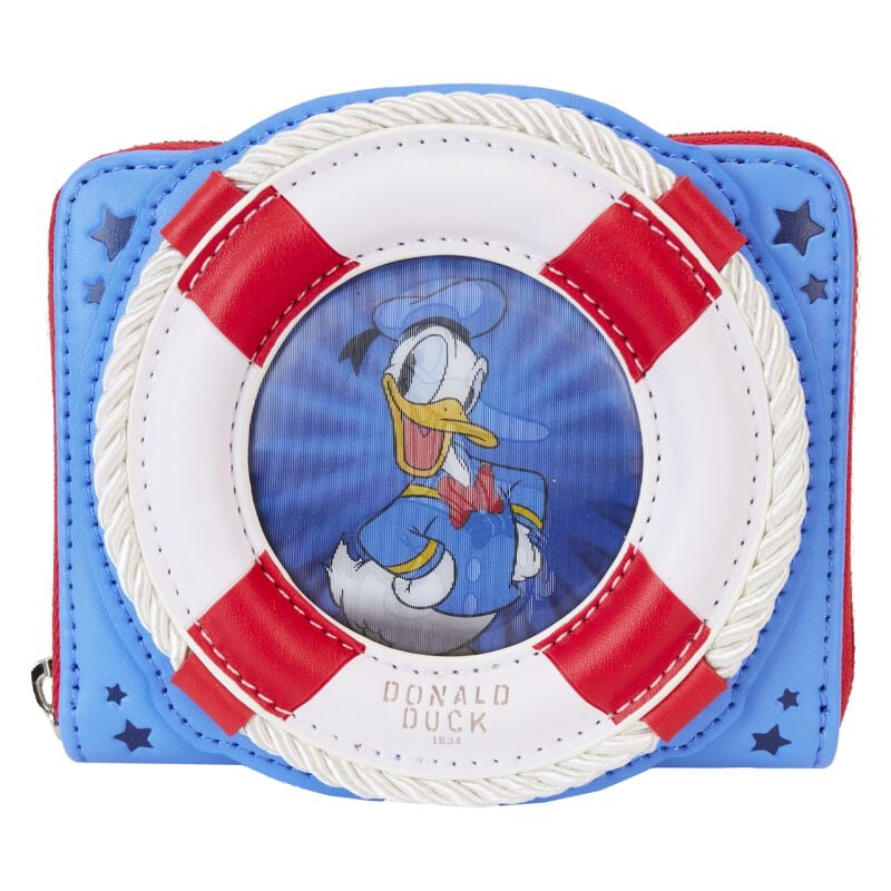 0671803513624 - Loungefly - Donald Duck (90th Anniversary) Geldbörse multicolor