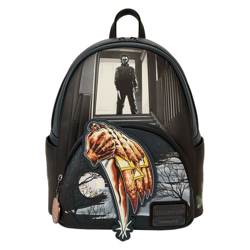 0671803532380 - Loungefly - Michael Myers Cosplay (Glow in the Dark) Mini-Rucksack multicolor