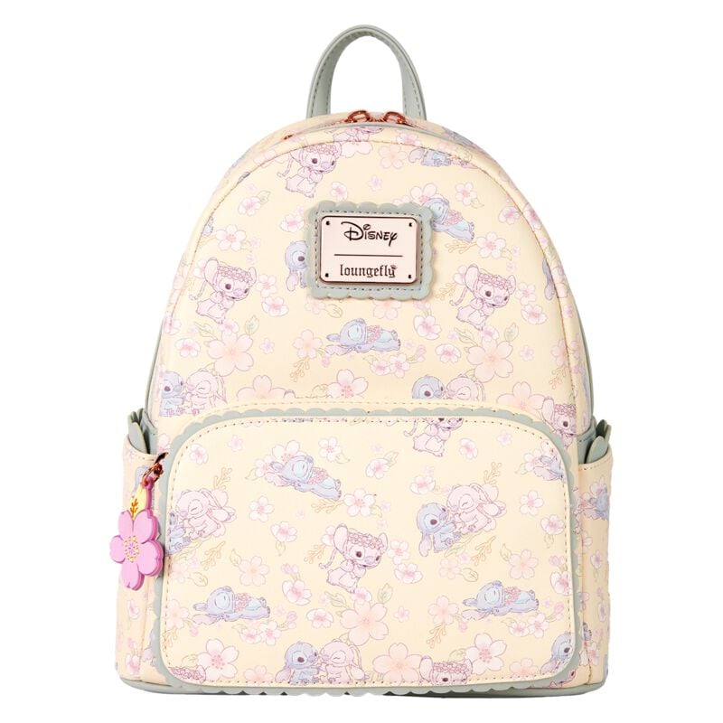 0671803539853 - Loungefly - Stitch Cherry Blossom Mini-Rucksack multicolor