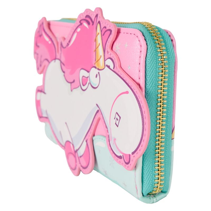 0671803548473 - Loungefly - Fluffy Unicorn Geldbörse multicolor
