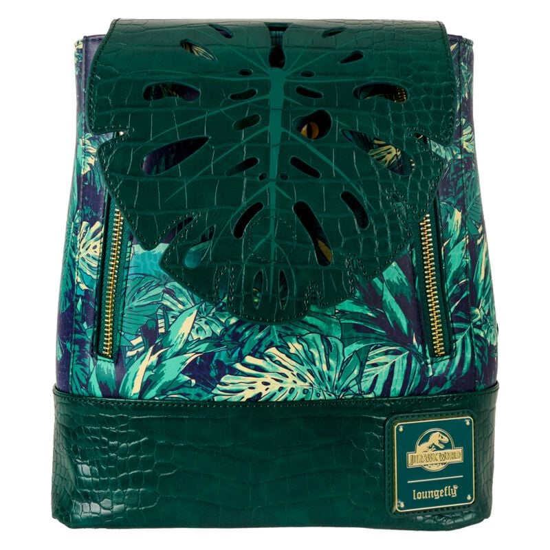 0671803550353 - Loungefly - Jurassic World Mini-Rucksack grün 0671803550353 - Loungefly - Jurassic World Mini-Rucksack grün