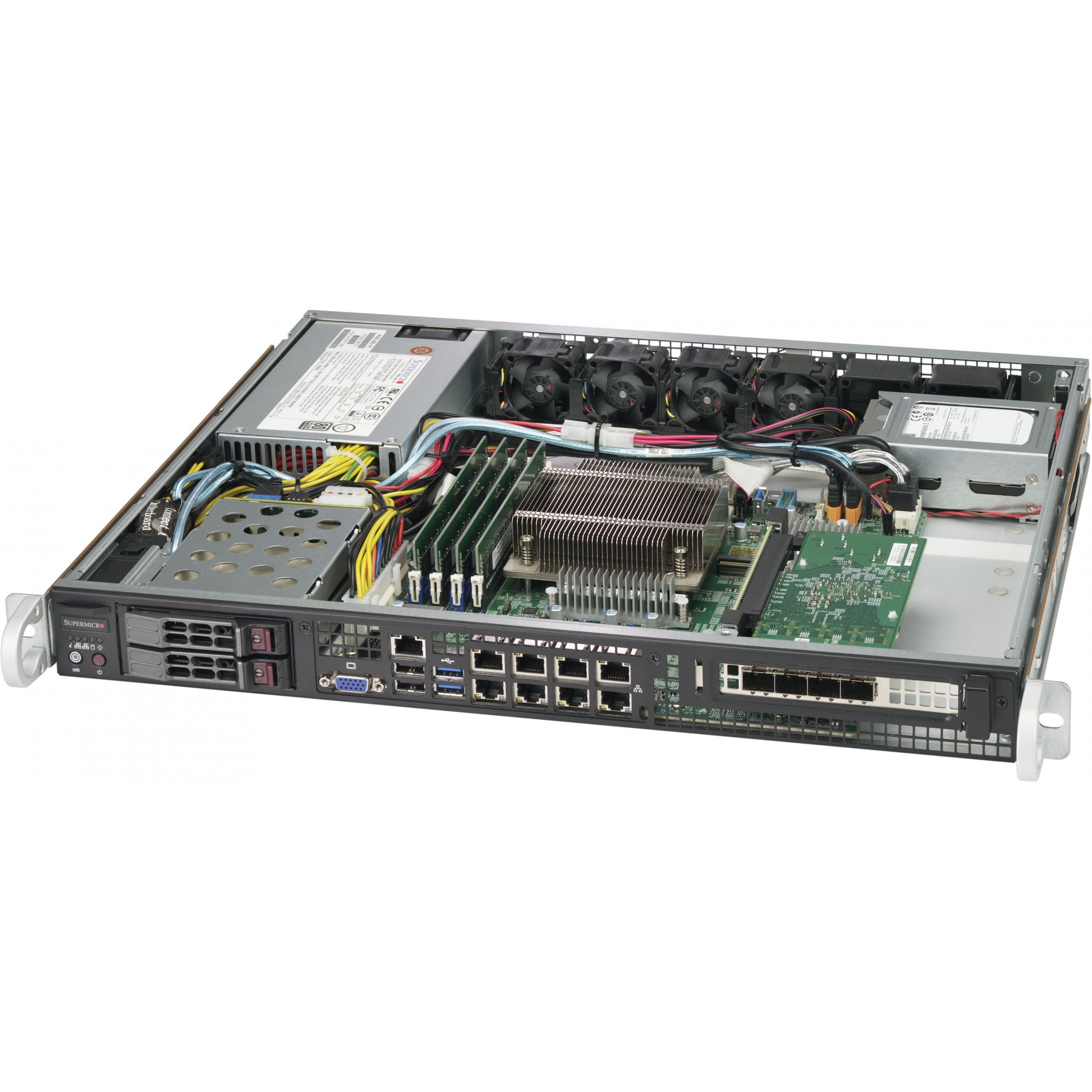 0672042353477 - SC513 BTQC-350B - Gehäuse - Server (Rack) - Schwarz