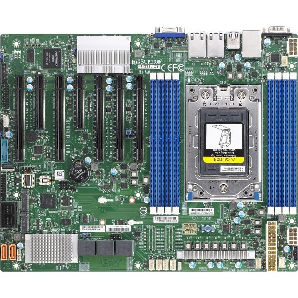 0672042423316 - H12SSL-CT Mainboard - AMD SP3 socket - DDR4 RAM - ATX 0672042423316 - H12SSL-CT Mainboard - AMD SP3 socket - DDR4 RAM - ATX