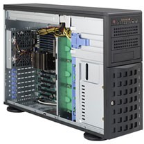 0672042439409 - CSE-745BTQ-R920B Full Tower PC-Gehäuse Schwarz