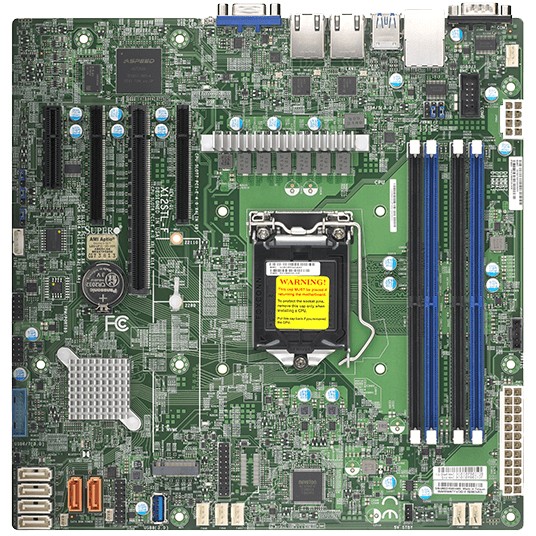 0672042461608 - MBD-X12STL-F-O Mainboard Sockel (PC) Intel® 1200 Formfaktor (Details) Micro-ATX Mainboard-Chipsatz Intel® C252