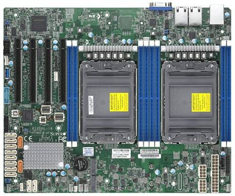 0672042468645 - Supermicro ATX 3Gen Intel LGA-4189 DDR4-3200MHz 2x1Gbe I210