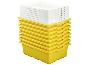 0673419371650 - Medium Storage Yellow 8er Aufbewahrungs- und Transportkoffer