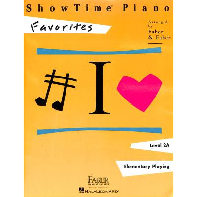 0674398200894 - Showtime Piano - Favorites