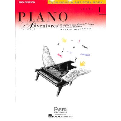 0674398201471 - Piano adventures technique + artistry book 1