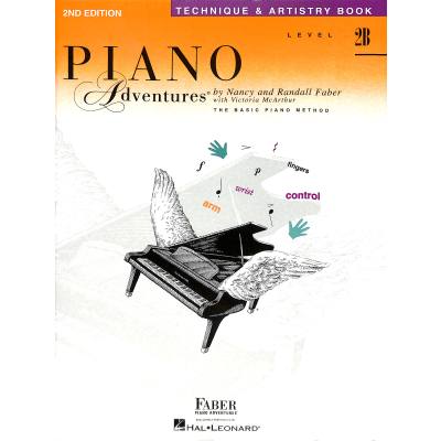 0674398201495 - Piano adventures technique + artistry 2b