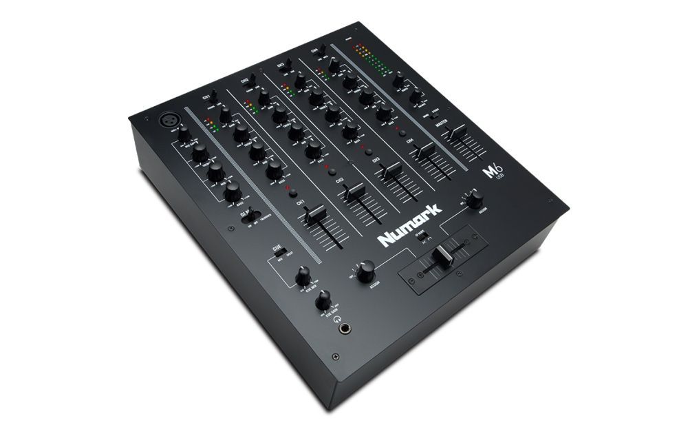 0676762164214 - M6 USB Black 4-KANAL USB DJ Mixer