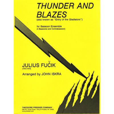 0680160006984 - Thunder and blazes (Einzug der Gladiatoren)