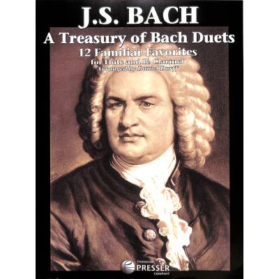 0680160574810 - A treasury of Bach Duets