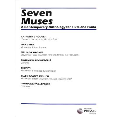 0680160590384 - 7 muses - a contemporary anthology for flute and piano