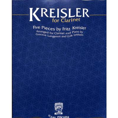 0680160915897 - Kreisler for clarinet